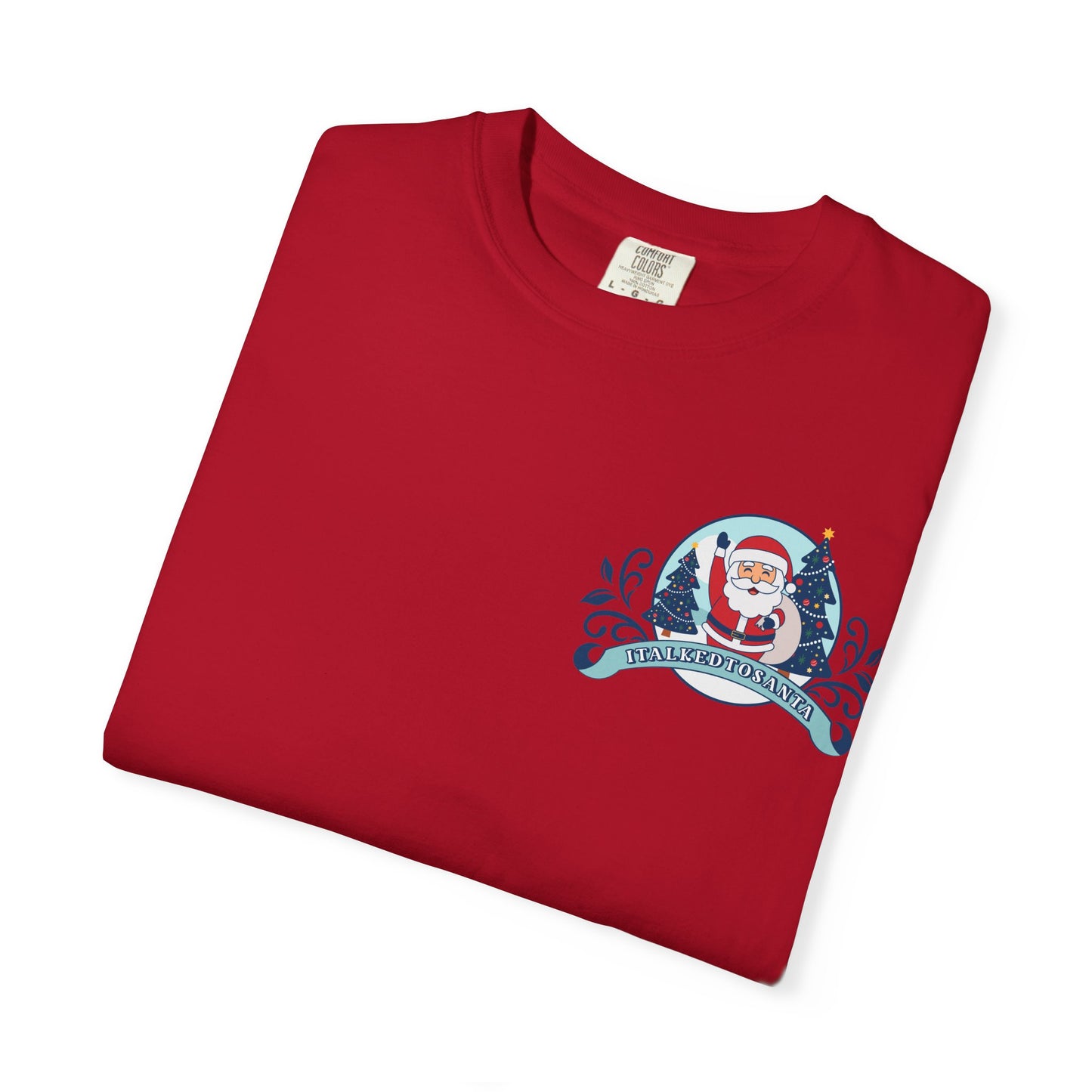 Festive Santa T-Shirt | Holiday Gift, Christmas Shirt, Unisex Tee, Family Gathering Wear, Seasonal Apparel
