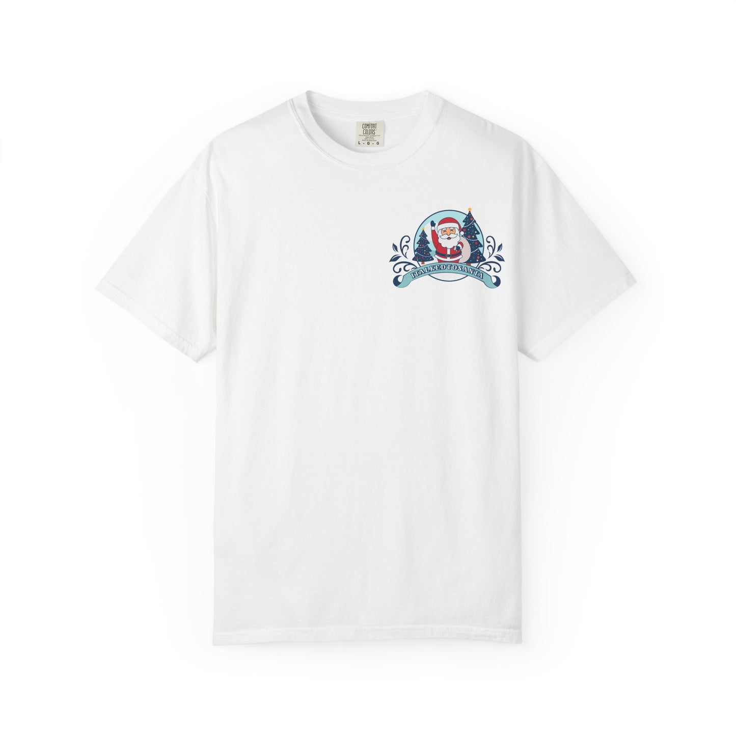Festive Santa T-Shirt | Holiday Gift, Christmas Shirt, Unisex Tee, Family Gathering Wear, Seasonal Apparel