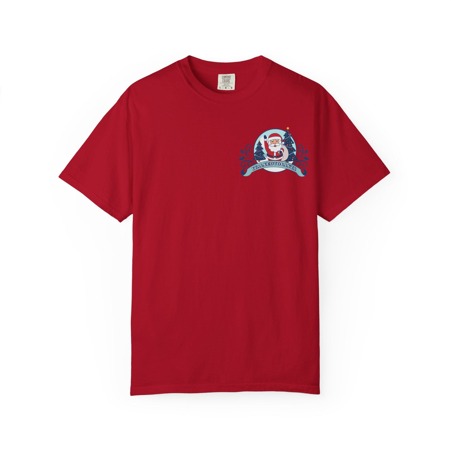 Festive Santa T-Shirt | Holiday Gift, Christmas Shirt, Unisex Tee, Family Gathering Wear, Seasonal Apparel