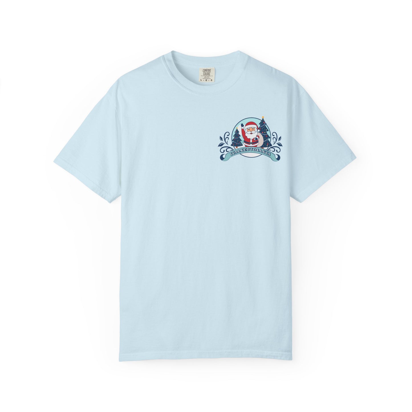 Festive Santa T-Shirt | Holiday Gift, Christmas Shirt, Unisex Tee, Family Gathering Wear, Seasonal Apparel