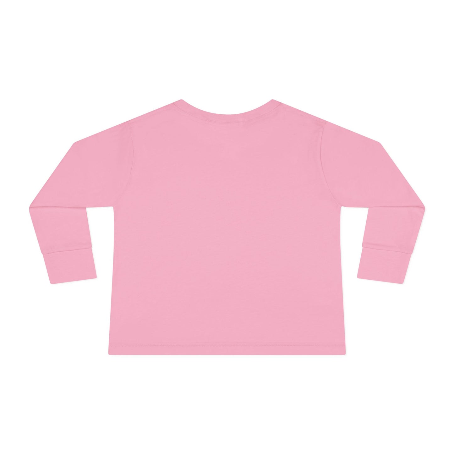 Festive Toddler Long Sleeve Tee - Cute Santa Design for Winter Celebrations, Christmas Outfit, Holiday Gift, Kids Fashion, Seasonal Wear