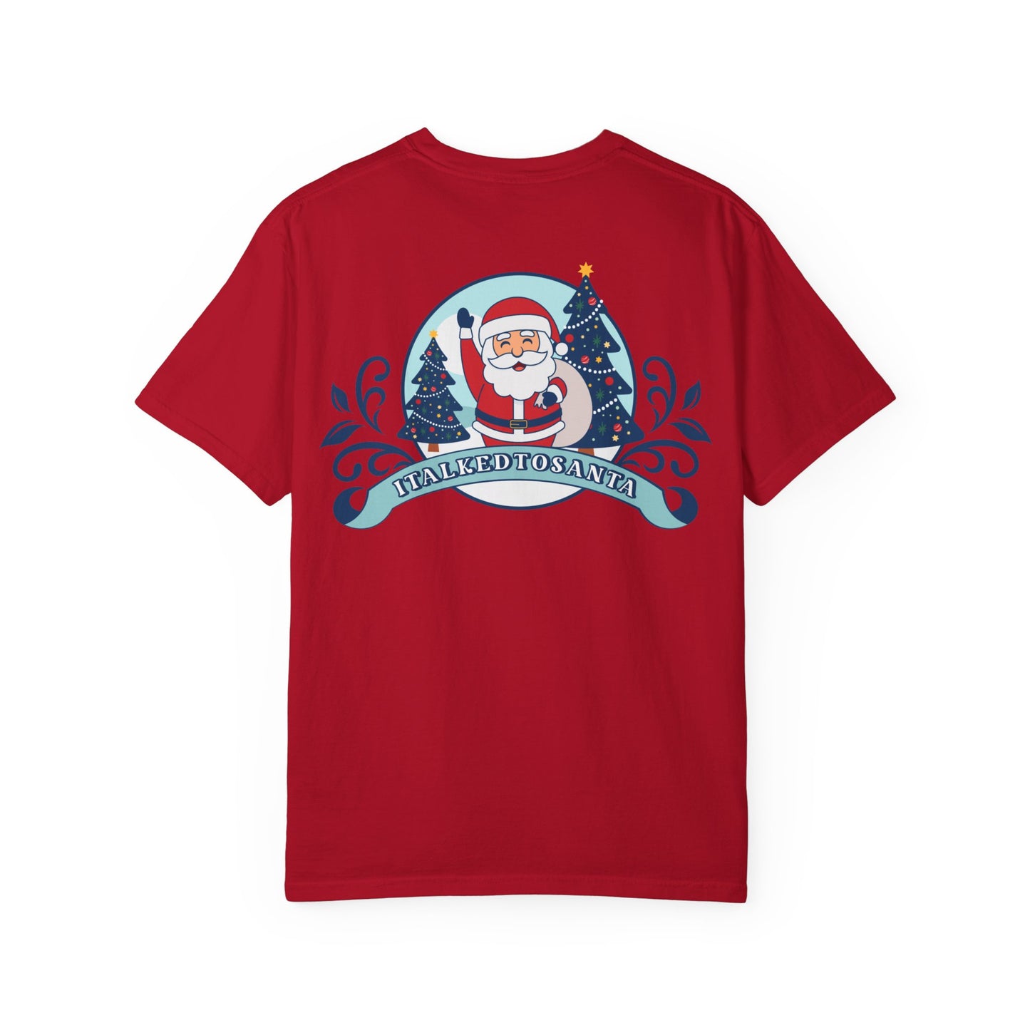 Festive Santa T-Shirt | Holiday Gift, Christmas Shirt, Unisex Tee, Family Gathering Wear, Seasonal Apparel