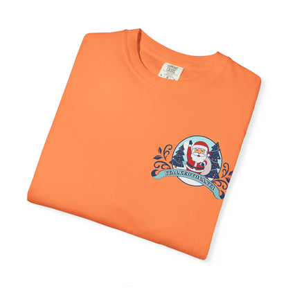 Festive Santa T-Shirt | Holiday Gift, Christmas Shirt, Unisex Tee, Family Gathering Wear, Seasonal Apparel
