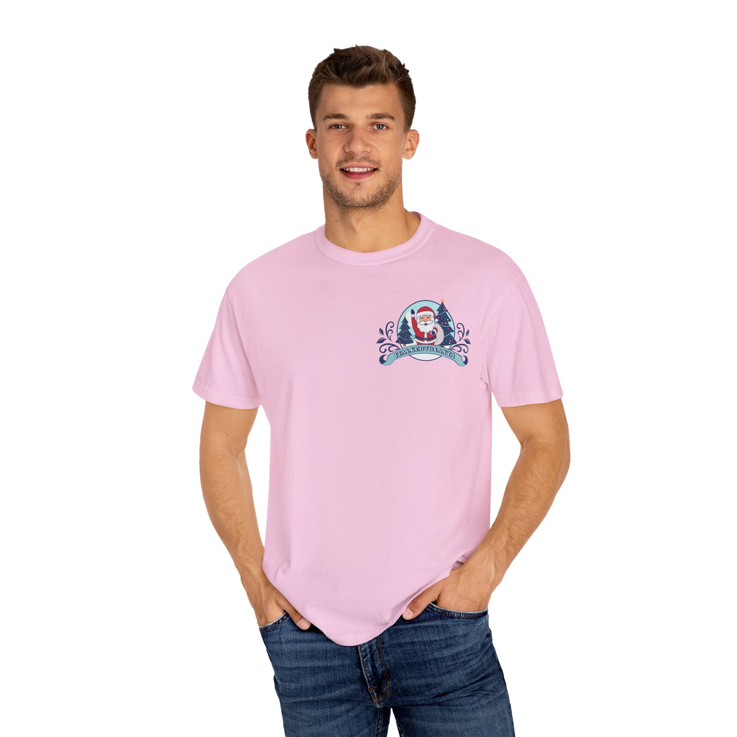 Festive Santa T-Shirt | Holiday Gift, Christmas Shirt, Unisex Tee, Family Gathering Wear, Seasonal Apparel
