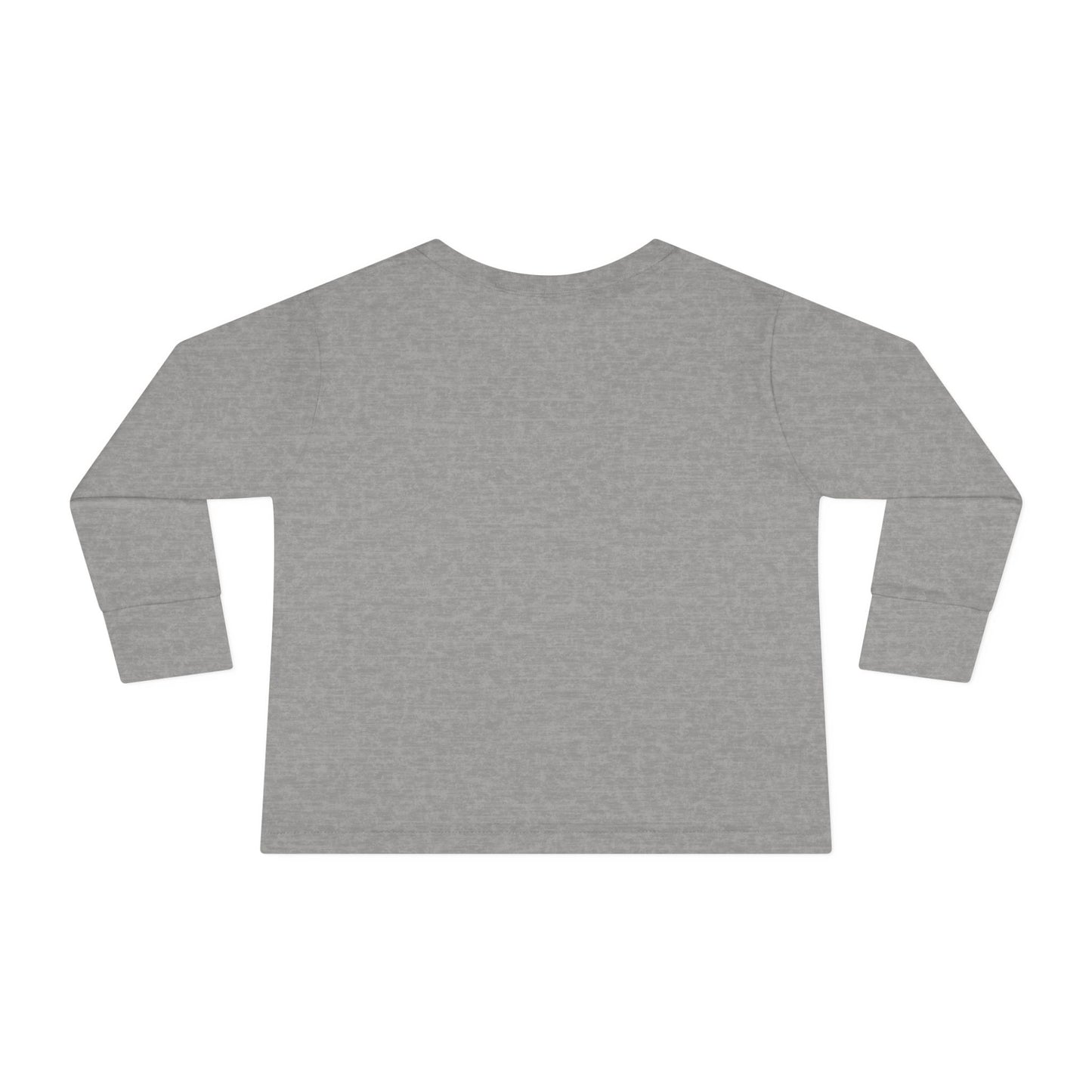 Festive Toddler Long Sleeve Tee - Cute Santa Design for Winter Celebrations, Christmas Outfit, Holiday Gift, Kids Fashion, Seasonal Wear