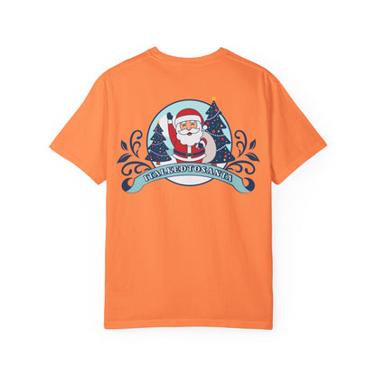 Festive Santa T-Shirt | Holiday Gift, Christmas Shirt, Unisex Tee, Family Gathering Wear, Seasonal Apparel