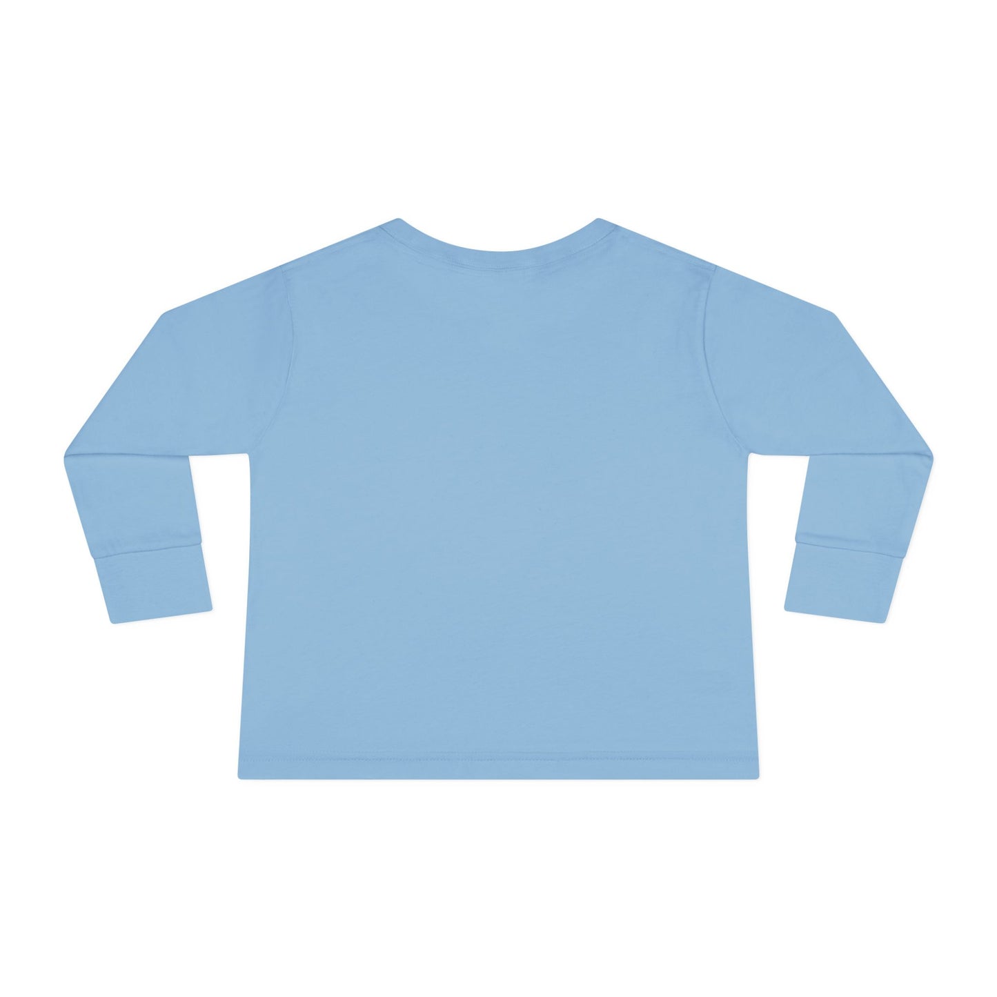 Festive Toddler Long Sleeve Tee - Cute Santa Design for Winter Celebrations, Christmas Outfit, Holiday Gift, Kids Fashion, Seasonal Wear